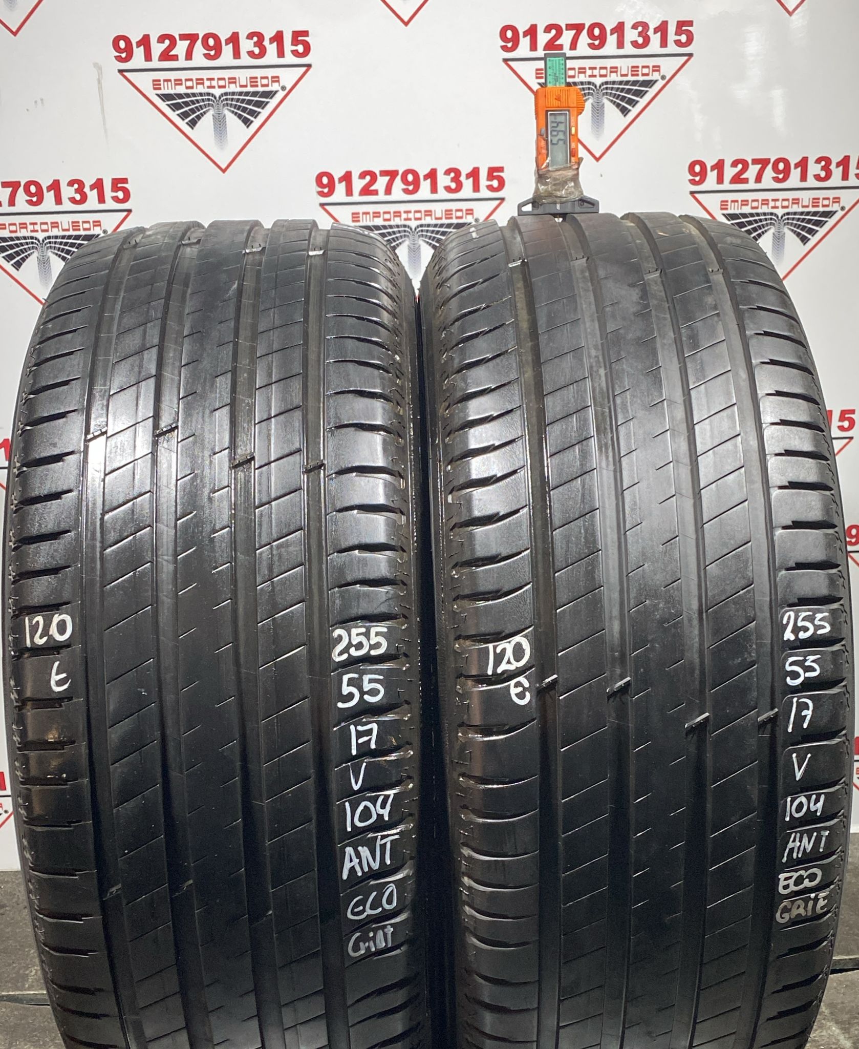 MICHELIN LATITUDE SPORT3 USADO ECONOMICO  255/55 R17 104 V